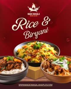 Rice & Biryani – The Heart of Indian Cuisine