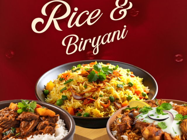 Rice & Biryani – The Heart of Indian Cuisine